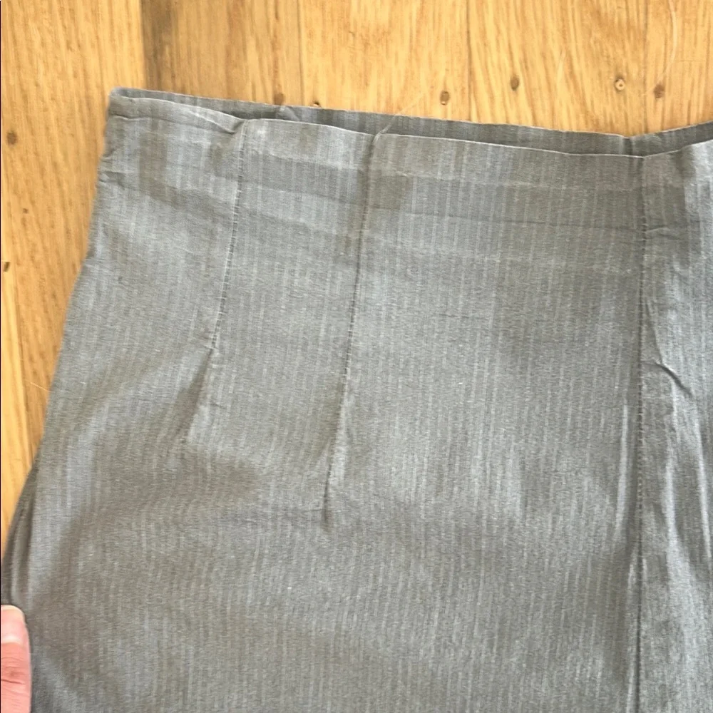 Rundholz Black Label Women's Gray Striped Stretch Pants - Picture 5 of 6